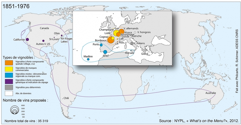  Figure 5 : Des vins pour des lieux.