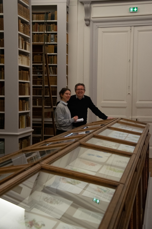 Marcel Cottier et Cindy Gervolino lors de l’entretien