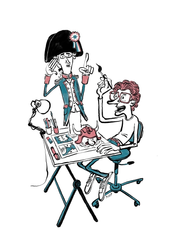 Figure 1. Dessin inédit réalisé pour Épistémocritique.