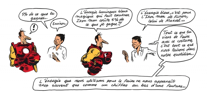 Figure 5. Christophe Blain, Jean-Marc Jancovici, Le Monde sans fin, p. 14.