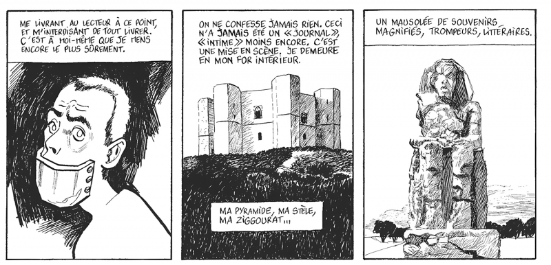Figure 6. Fabrice Neaud, Le Dernier sergent, t. 1, p. 38.
