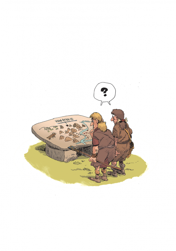 Figure 1. L’Incroyable Histoire de la Géographie, Benoit Simmat, Philippe Bercovici et Jean-Robert Pitte, p. 10.