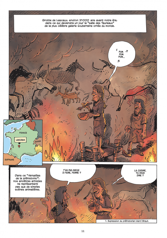 Figure 2. L’Incroyable Histoire de la Géographie, Benoit Simmat, Philippe Bercovici et Jean-Robert Pitte, p. 11.