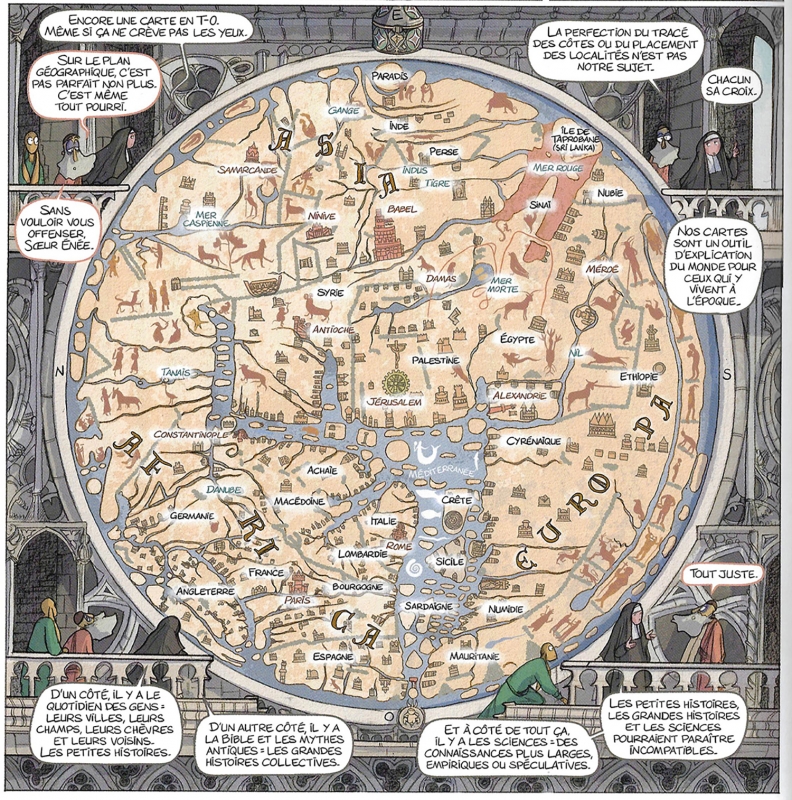 Figure 6. Jean Leveugle et Emmanuelle Vagnon, Geographia. L’odyssée cartographique de Ptolémée, p. 62, v. 4.