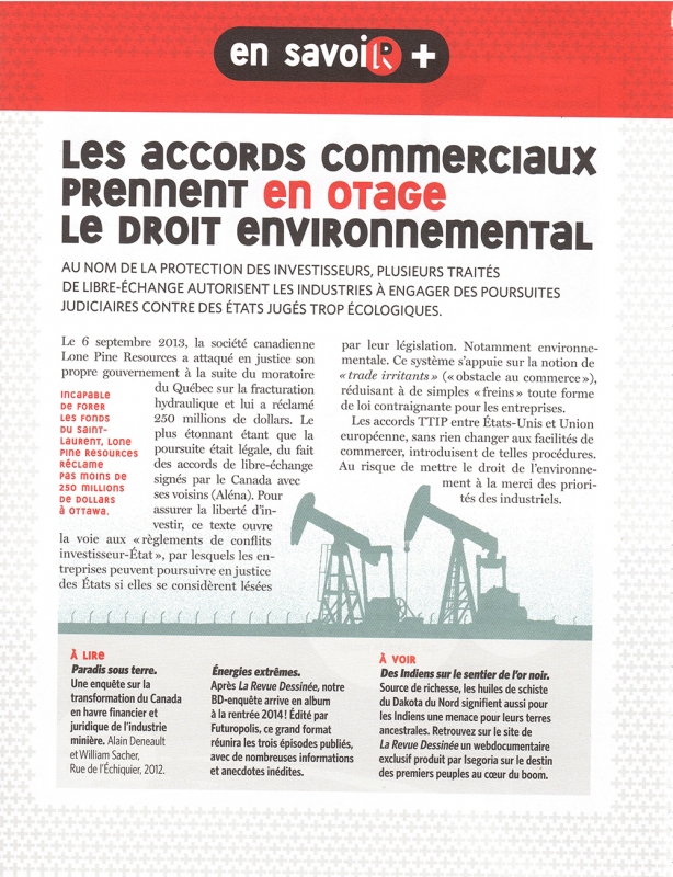 Figure 13. « Ressources énergétiques – Le grand bluff », n° 3, 2014, p. 138.