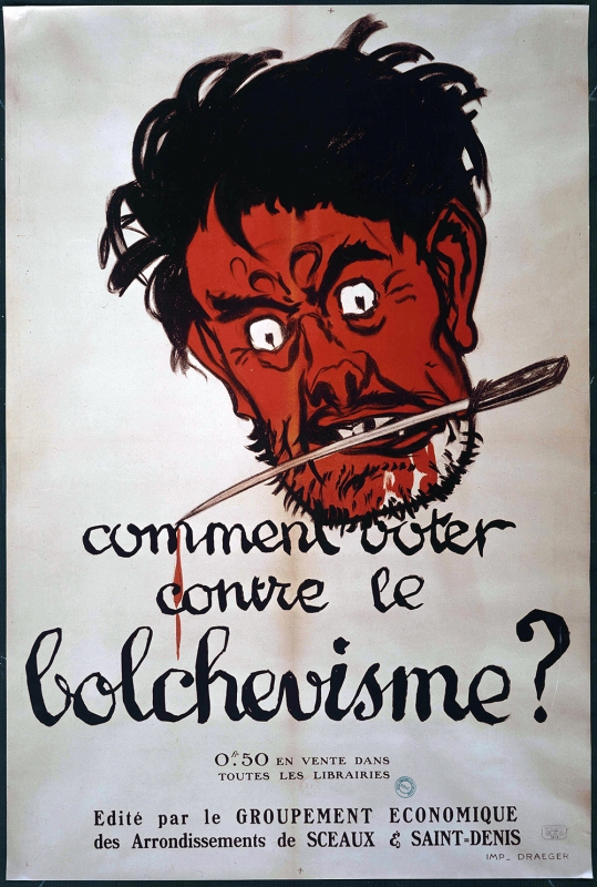 Figure 2. Affiche d’Adrien Barrière, 1919, 90x60 cm.