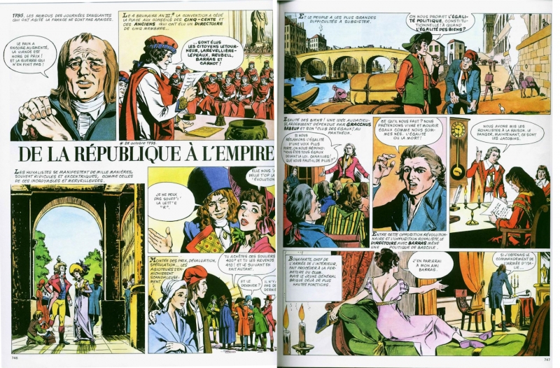 Figure 1. Roger Lécureux, Raphaël Marcello, « De la République à l’Empire », n° 16, p. 746-747.