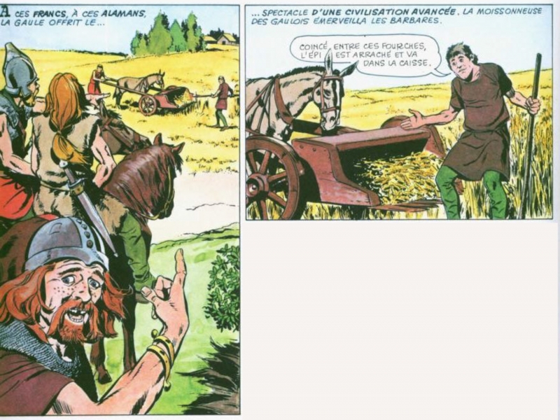 Figure 10. Pierre Castex, Victor de la Fuente, « Vercingétorix », n° 1, p. 38, b.1, cases 1 et 2.
