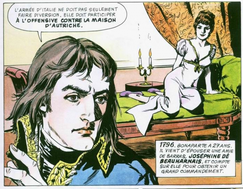 Figure 2. Roger Lécureux, Raphaël Marcello, « De la République à l’Empire », n° 16, p. 748 (b1, c1).