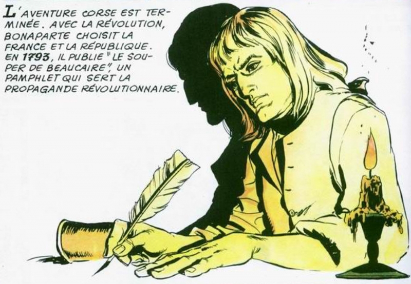 Figure 3. Roger Lécureux, Raphaël Marcello, « De la République à l’Empire », n° 16, p. 750 (b2, c2).