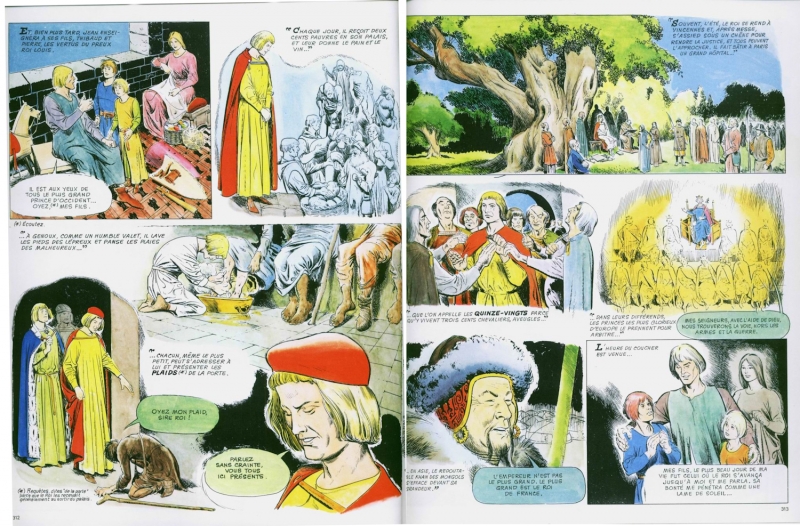 Figure 9. Jean Ollivier, Eduardo Coelho, « Un chevalier du roi », n° 6, p. 312-313.