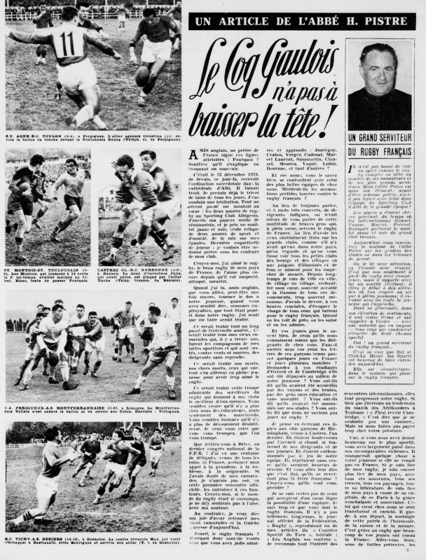 Figure n° 3 : But Club/Le Miroir des Sports, 17 mars 1952.