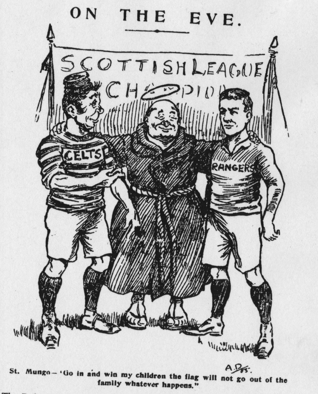 Figure n° 1 : dessin humoristique paru dans The Scottish Referee, 17 février 1905.