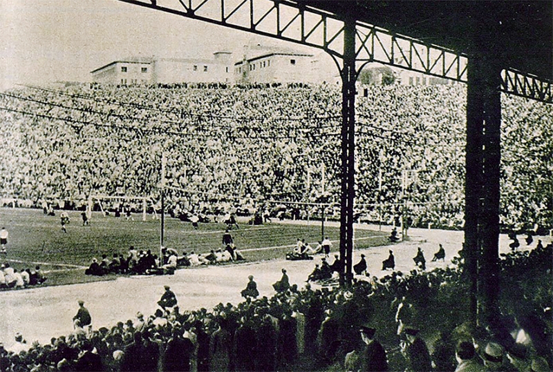 Figure n° 1. Le Stadium Metropolitano pendant le match Espagne-Autriche (4-5) 19 janvier 1936.
