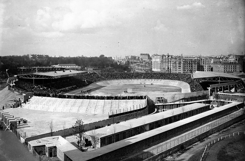 Figure n° 2. Vue d’ensemble du nouveau Parc des Princes (1932).