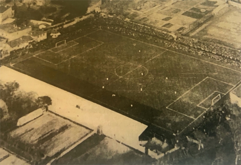 Figure n° 2. Vue aérienne du stade Fernand Bouisson en 1931.