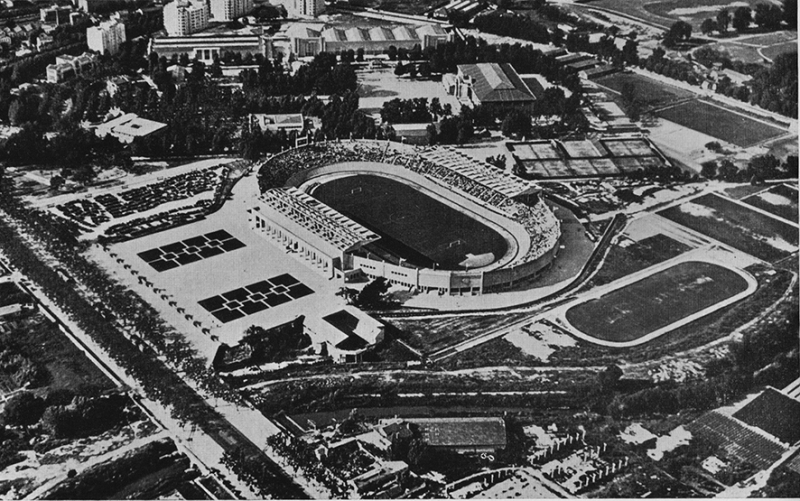 Figure n° 4. Vue aérienne du stade Vélodrome de Marseille.