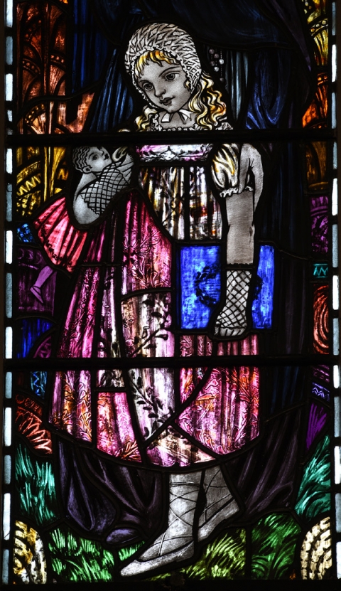 Fig. 14. St. Madeleine Sophie Barat, detail of child.