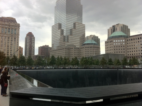 Fig. 4. Used under Creative Commons Attribution-Share Alike 2.0 Generic license. Picture taken by Kai Brinker. https://upload.wikimedia.org/​wikipedia/​commons/​7/​73/​North_Tower_Fountain_National_September_11_Memorial_%26_Museum_%28Sept._17%2C_2011%29_%282%29.jpg