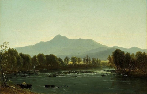 Fig. 13. Benjamin Champney, Mount Chocorua, 1858, Museum of Fine Arts, Boston.