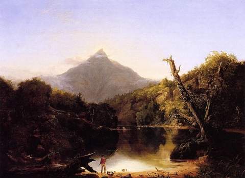 Fig. 9. Thomas Cole, Mount Chocorua, New Hampshire, 1827, Private Collection.