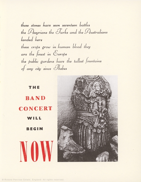 Fig. 3. Roland Penrose. The Road is Wider than Long. Los Angeles: Getty Museum, 2003, p. 45.