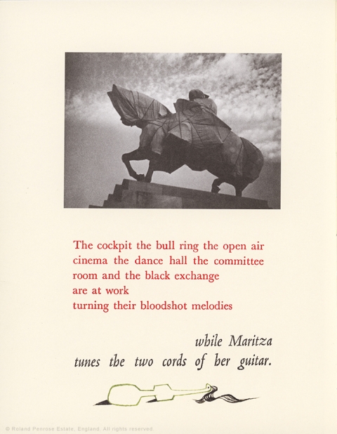 Fig. 4. Roland Penrose. The Road is Wider than Long. Los Angeles: Getty Museum, 2003, p. 46.