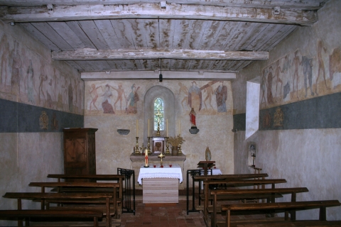 Fig. 3. Saint-Martin de Mézières-en-Drouais (Eure-et-Loire). La Rencontre des trois morts et des trois vifs.