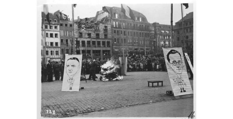 Fêtes de la résistance française et de l’armistice, Strasbourg, 17 juin 1945