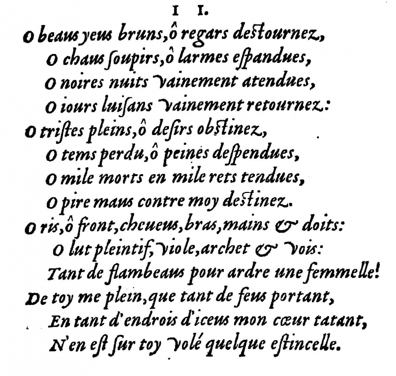 Euvres de Louïse Labé Lionnoize. Revues
          &amp; corrigees par ladite Dame (1556).