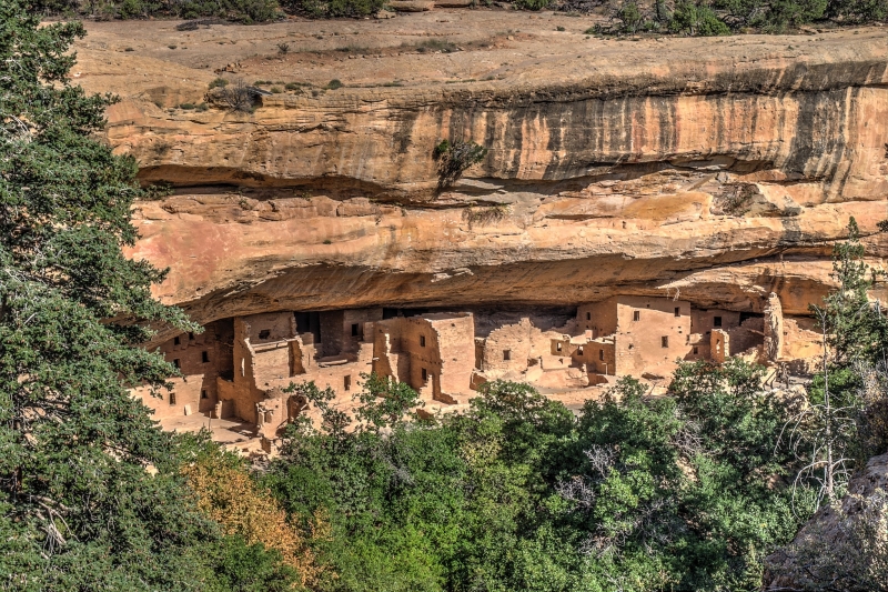 Figure 2. Spruce-Tree House, Mesa Verde National Park, CO (ca. 1210-1280 CE).