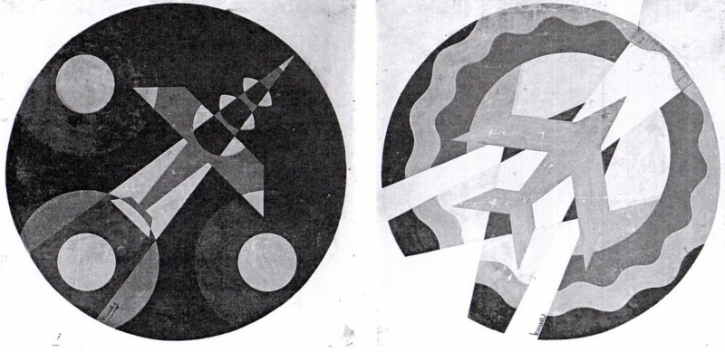 Figure 2 : Brunas (Bruna Pestagalli Somenzi), projets
          d’assiettes.